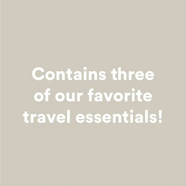 Camille Beckman Classic Collection Travel Trios, French Vanilla, Glycerine Hand Therapy 1.35 oz, Silky Body Cream 2 oz, Ha...