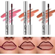 LANGMANNI 3 Colors Long-Lasting Peel Off Lip Liner Set, Waterproof & Smudge-Proof Matte Lip Liners Gift Makeup For Girls (...