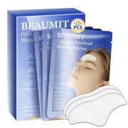 10pcs Masks | Collagen Forehead Anti-Wrinkle Treatments | Jelly Touch Mask | Skin-Friendly Hydrogel for Deep Hydration, Fi...