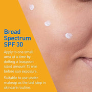 CeraVe 100% Mineral Sunscreen SPF 30 | Face sunscreen With Zinc Oxide & Titanium Dioxide | Hyaluronic Acid + Niacinamide +...