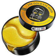 Golden Glow Under Eye Patches for Puffy Eyes - 60Pcs Eye Gels Rejuvenating Treatment for Dark Circles, Puffiness, Refreshi...