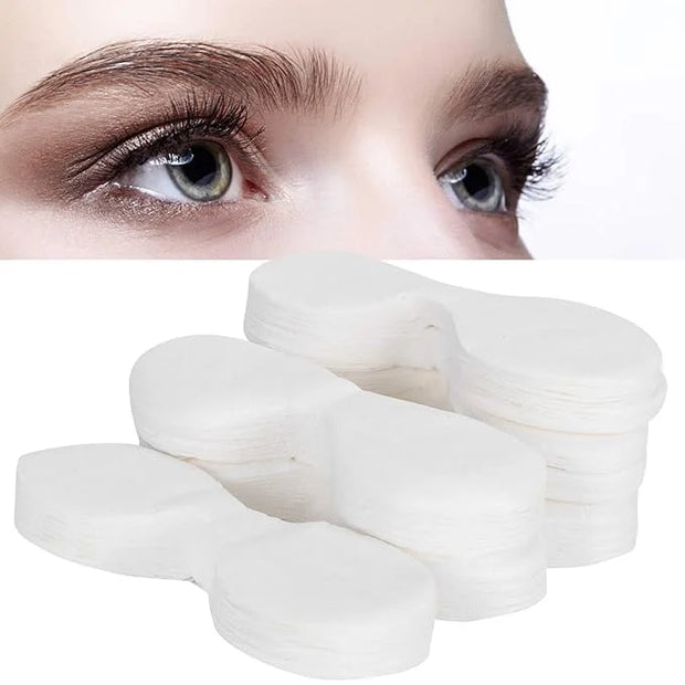 600pcs Eye Mask Paper,Disposable Cotton Ultra-thin Eye Mask Paper DIY Beauty Salon Eye Mask Sheet,Eye Masks Toner Lotion P...
