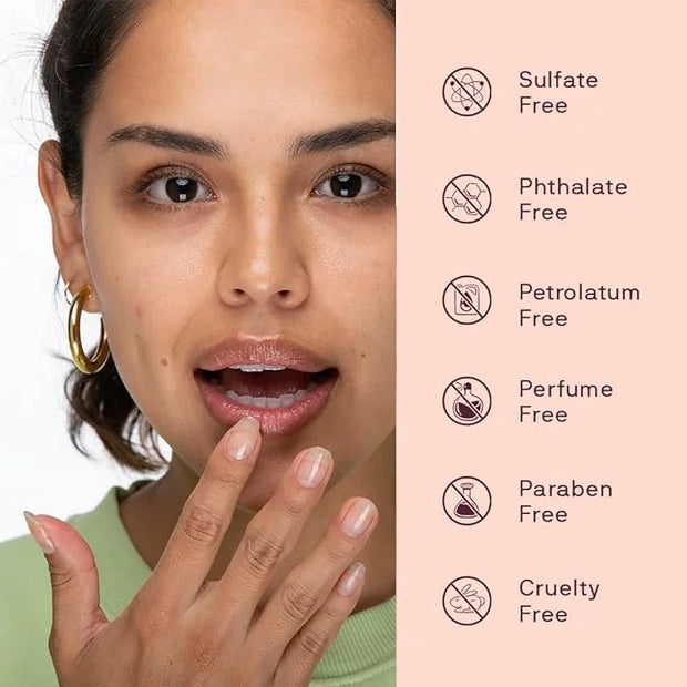 Dermaclara Peptide Infused Lip Serum - Plumping Peptide Lip Treatment for Women, Anti Aging Serum for Wrinkles, Lip Gloss ...