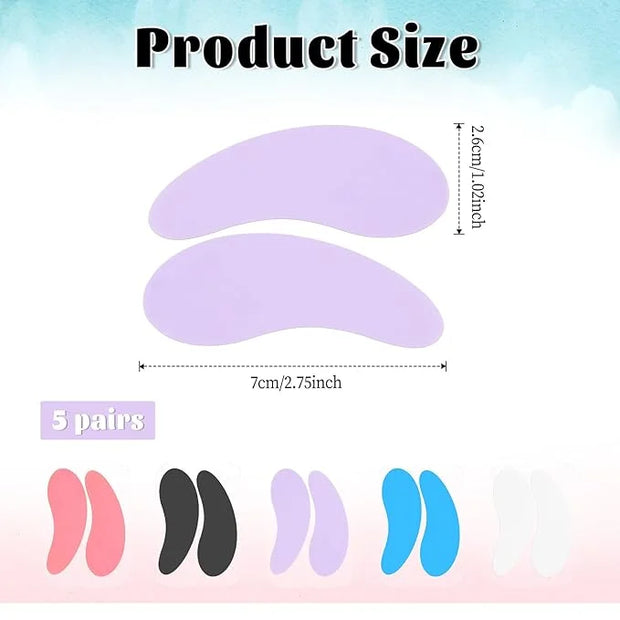 10 PCS Under Eye Patches, Reusable Eye Patches Silicone Patches Under Eye Mask Silicone Eye Patches Reusable Overnight for...