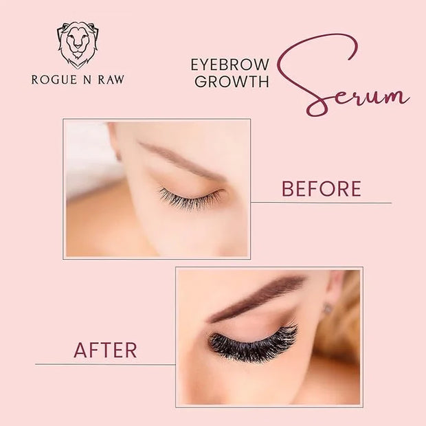 Eyebrow Growth Serum – 3ml Natural Ingredients Eyebrow Serum to Grow Thicker Brows, Eyebrow and Eyelash Enhancing Serum - ...