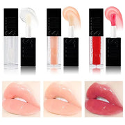 3PCS Hydrating Lip Glow Oil, Moisturizing Lip Oil Gloss,Plumping Lip Gloss,Natural Lip Plumper,No-Sticky Lip Gloss Lip Bal...