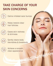 2% BHA Folliculitis Body Oil Spray - Salicylic Acid Body Mist with Tea Tree Oil & Aloe Vera - Spray Moisturizer for Dry Sk...