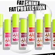 4 Colors Fat Oil Lip Gloss, Lip Oil Lip Glaze Hydrating Lip Glow Oil Big Brush Head Moisturizing Lip Gloss, Shiny Transpar...