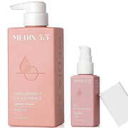 Medix 5.5 Hyaluronic Acid Body Cream Moisturizer Lotion + 3% Concentrated Hyaluronic Acid Body Serum & Body Booster | 2PC ...