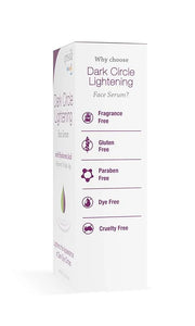 Hyalogic Dark Circle Lightening Face Serum - Treat Under Eye Dark Circles w/Hyaluronic Acid, Eveseryl & Regu-Age - Soothe,...