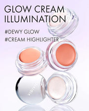 VIDIVICI Millennial Glow Cream Illumination - Creamy Light Face Luminizer Highlighter for Dewy, Glow Makeup - Ultra Fine a...