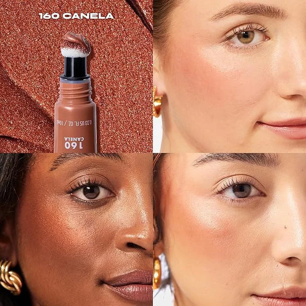 Milani Cheek Kiss Blush + Glow Highlighter - 160 Canela - Product Image