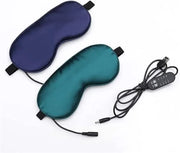 Heated Eye Mask, USB Eye Mask for Dry Eyes with Temperature & Timer Control, Warm Eye Compress Heating Pad for Sleep, Dry ...