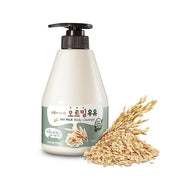 WELCOS Kwailnara Oat Milk Body Lotion & Body Wash Set – Moisturizing & Revitalizing Korean Skincare Bundle with Oat Extrac...