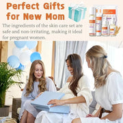 Oats Skincare Set Mom Women Gift - Pregnancy Must Haves - 7PCS Skin Care Set - Anti-Wrinkle New Mom Gifts - Skin Care Prod...