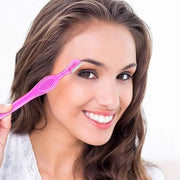 30 Pcs Dermaplane Razor Eyebrow Razor for Women Trimmer Shaver with Precision Cover Multipurpose Exfoliating Dermaplaning ...