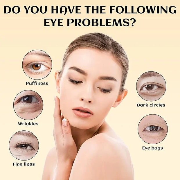 Eye Serum Stick, Stick For Under Eye Bags, Eyebalm,Deeply Moisturizes,Reduce Fine Lines (3pcs) - Product Image