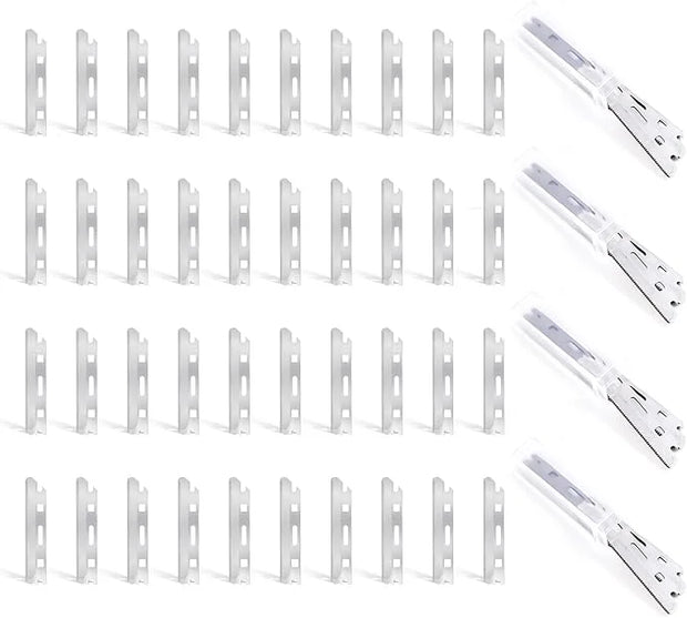 Dermaplan Razor for Face Professional, Facial Razors for Women Face with 40 Blade Refills, Eyebrow Razor for Women and Men...