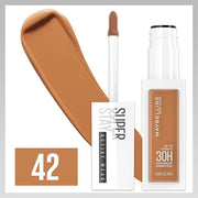 Maybelline Super Stay Liquid Concealer Makeup, Full Coverage Concealer, Up to 30 Hour Wear, Transfer Resistant, Natural Ma...