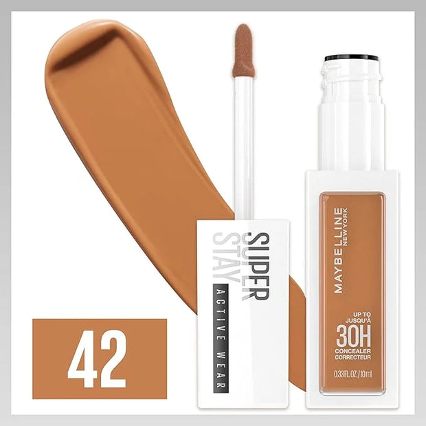 Maybelline Super Stay Liquid Concealer Makeup, Full Coverage Concealer, Up to 30 Hour Wear, Transfer Resistant, Natural Ma...
