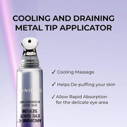Atclinic Caffeine Eye Serum with Arginine-E & Vitamin E – Korean Eye Gel for Puffiness, Dark Circles, Fine Lines | Cooling...