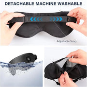 Heated Eye Mask Cordless, Warm Eye Compress for Dry Eyes Stye Blepharitis Chalazion MGD Eye Treatment, Heat Therapy to Unc...