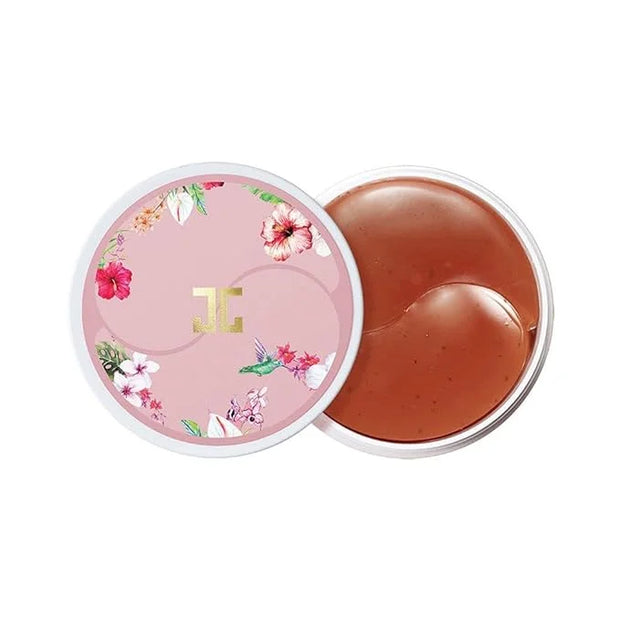JAYJUN Roselle Tea Eye Gel Patch (60 Patches) - Hibiscus Infused Radiant-Looking & Hydrating Treatment - Product Image