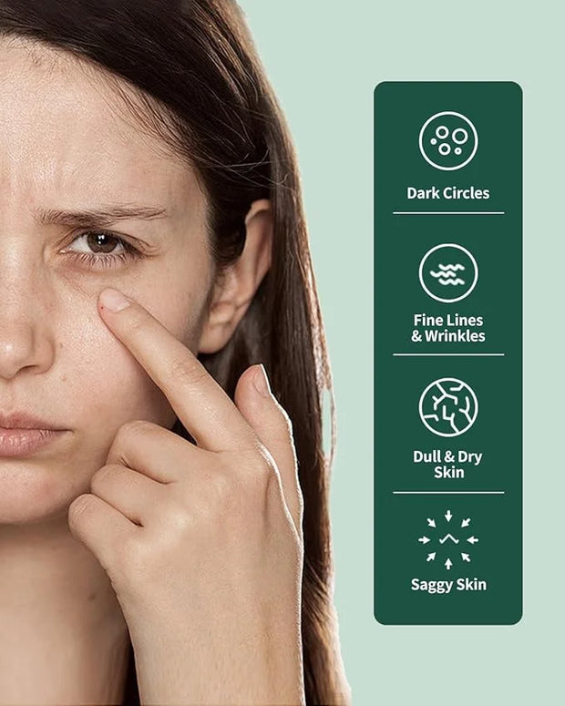 Advanced Snail Repair Eye Stick, Brightening & Tightening Eye Cream for Fine Lines & Dark Circles, Snail Mucin Eye Stick f...