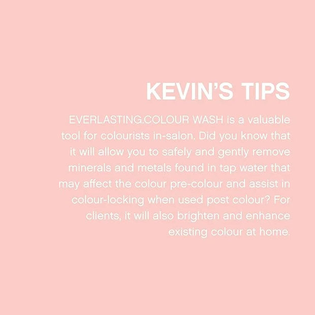 KEVIN.MURPHY EVERLASTING.COLOUR WASH - Hair Colour Shampoo - Colour Protect Hair Care - pH Balanced Shampoo - Sulphate Fre...