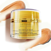 Moisturizing Eye Cream w/Aloe Vera, Collagen, Hyaluronic Acid, Cotton Stem Cells for Dark Circles, Puffiness & Bags - Unde...