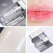 Hydrating Lip Glow Oil, Lip Oil Gloss Transparent Toot Tinted Nourishing Long Lasting Repairing Lightening Lip Lines (CLEA...