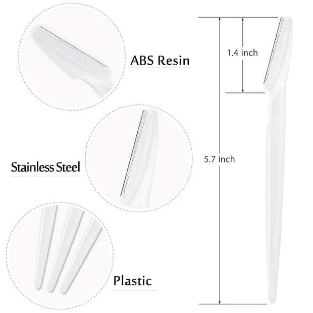 21 Pcs Eyebrow Razors, Face Razors Multipurpose, Exfoliating Dermaplaning Tools, Eyebrow Trimmers Shaver with Safety Cover...