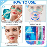 Eye gels with natural marine