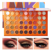 45 Shades Eyeshadow Palette, Highly Pigmented Neutral Tones