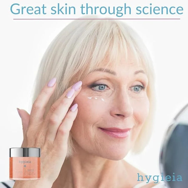 Hygieia Eye Restore Cream – Anti-Aging Day & Night Cream for Age Circles, Puffiness & Wrinkles, Cellular Absorption - Pept...