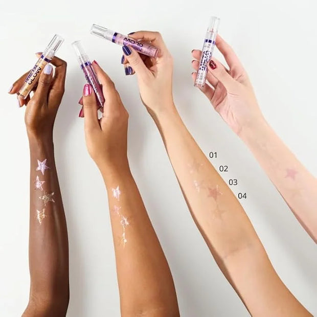 essence | Meta Glow Multi-Reflective Lip Gloss | Iridescent Shimmer, Holographic, Non-Sticky & Comfortable | Vegan & Cruel...