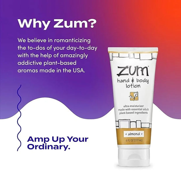 Zum Indigo Wild Hand & Body Lotion - Natural Hand Lotion for Dry Hands - Body Lotion for Women & Men - Body Moisturizers I...