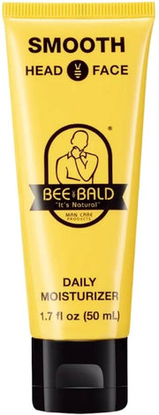 Bee Bald SMOOTH Daily Moisturizer Hydrates & Tones Away Fine Lines, Wrinkles and Dry Patches; Helps Control Oil & Shine to...