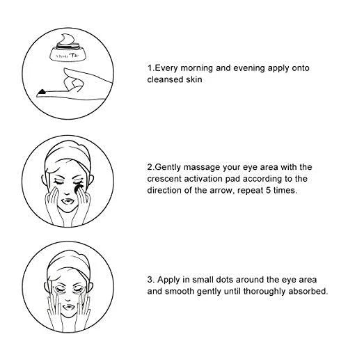 T2 O3.0 Oxygen Eye Cream For Dark Circles Puffiness Wrinkles Fine Lines Firmness Bags Crow's Feet 5 ml - Product Image