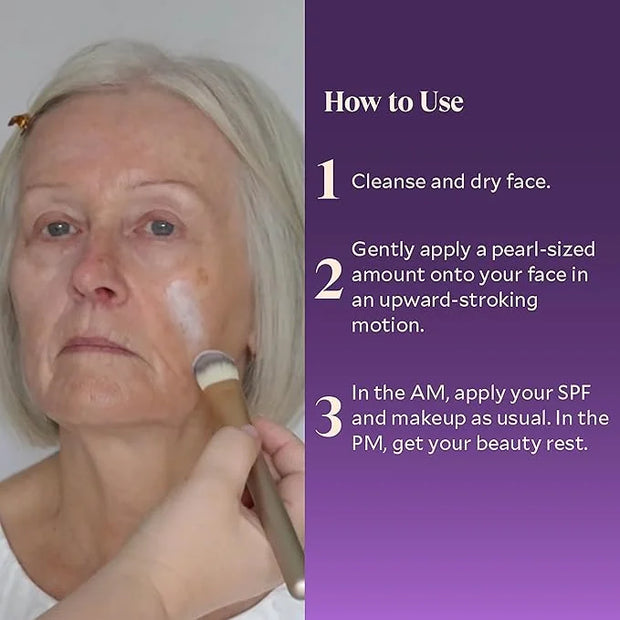 FIÈRA MoistureWiser – Advanced Anti-Aging Moisturizer for Mature Skin, Tightens, Hydrates & Reduces Fine Lines & Wrinkles ...