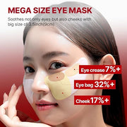 MEDITHERAPY Wrinkle-fit Tangle Eye Patch & Wrinkle-fit Face Mask - Under Eye Mask and Eye Cream for Eye Bags, Puffiness, a...
