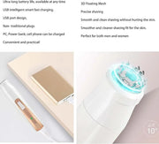 Womens Electric Razor, Face Shaver, Facial Hair Remover, Electric Bikini Trimmers for Legs, Travel Razor for Eyebrow Ear N...
