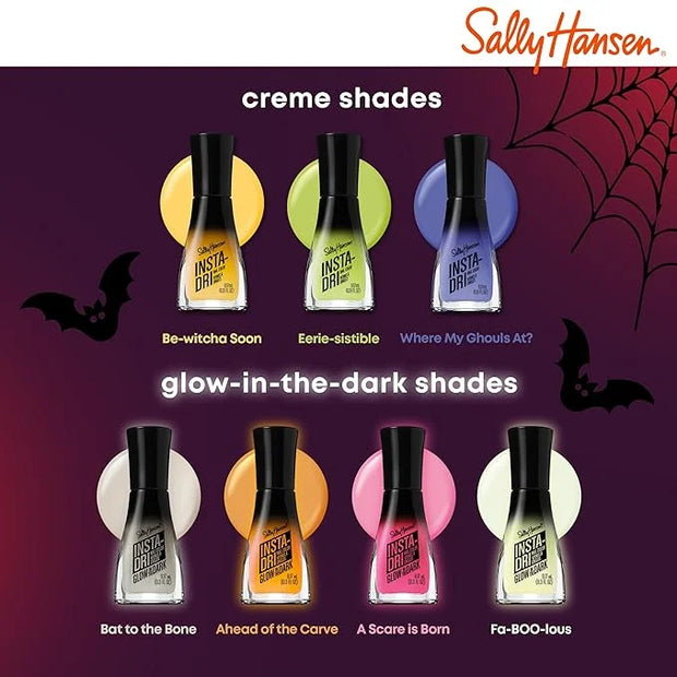 Sally Hansen Insta-Dri Nail Polish - Glow in the Dark Collection, Ahead of the Carve - 0.31 fl oz - Product Image