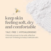 Burt's Bees Baby Dusting Powder, 100% Natural Origin, Talc-Free, Pediatrician Tested, 7.5 Ounces, Pack of 3, Pack May Vary...