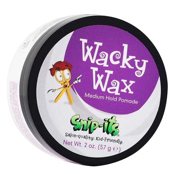 Snip-its Wacky Kids Hair Wax 2oz | Medium Strong Hold Baby Hair Gel Alternative with Fresh Tropical Fragrance – All Natura...