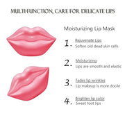 20Pcs Moisturizing/Plumping Lip Mask, Restores Moisture