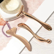 KOIBITO 3 PCAK Cooling Metal Facial Massage Stick, Eye Cream Applicator Wand, Gua Sha Scraping Tool Set, Reduce Puffiness ...