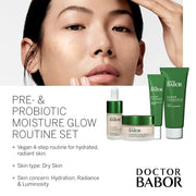 BABOR DOCTOR Cleanformance Pre & Probiotic Moisture Glow Routine Set, Moisture Glow Cream & Serum, Moisturizing Face Cream...