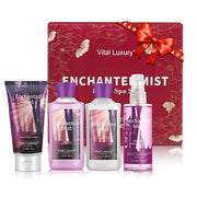 Bath & Body Kit, 3 Fl Oz, Ideal Skincare Gift Home Spa Set, Includes Body Lotion, Shower Gel, Body Cream, and Fragrance Mi...