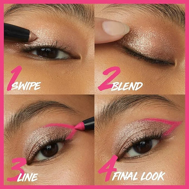Maybelline Color Tattoo Longwear Multi-Use Eye Shadow Stix, Eye Makeup, I am Determined (Dark Brown Matte) - Product Image